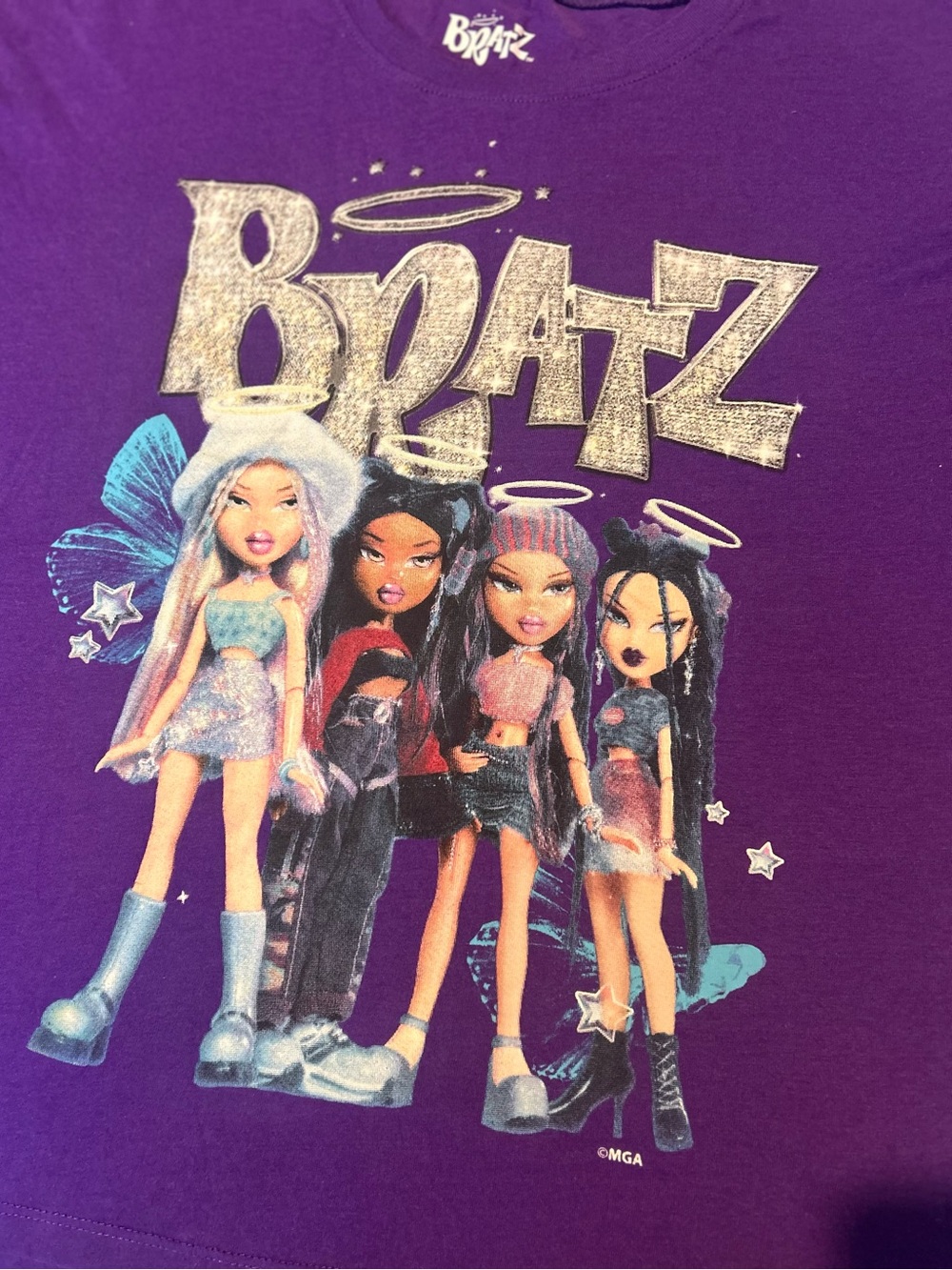 Bratz Graphic Short Sleeve Tee - Purple - Picture 2 of 7
